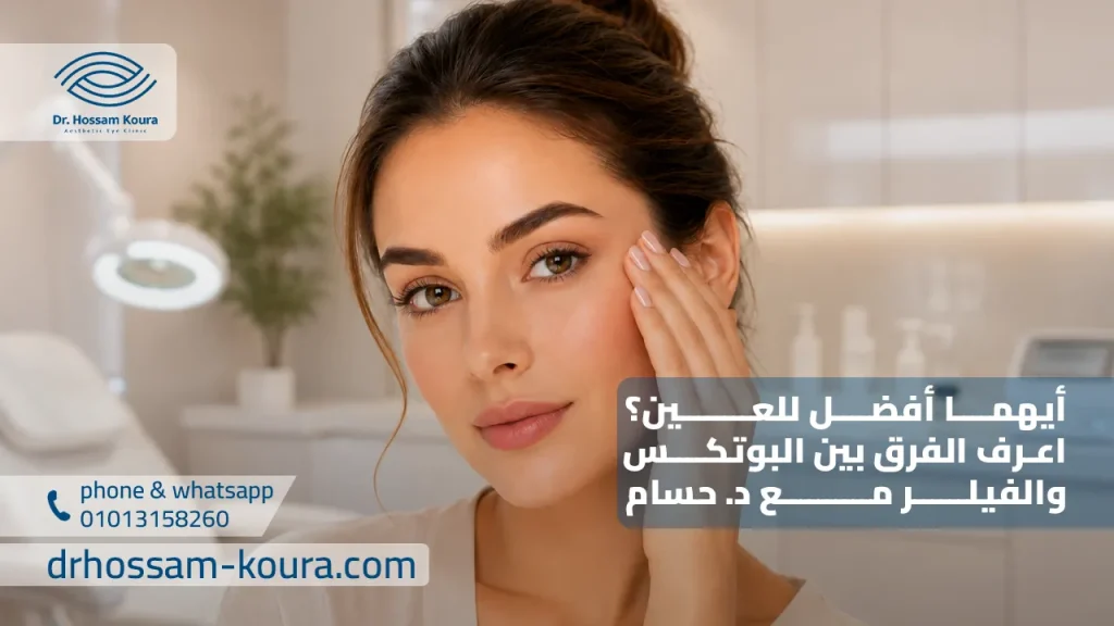 أيهما أفضل للعين اعرف الفرق بين البوتكس والفيلر مع د حسام