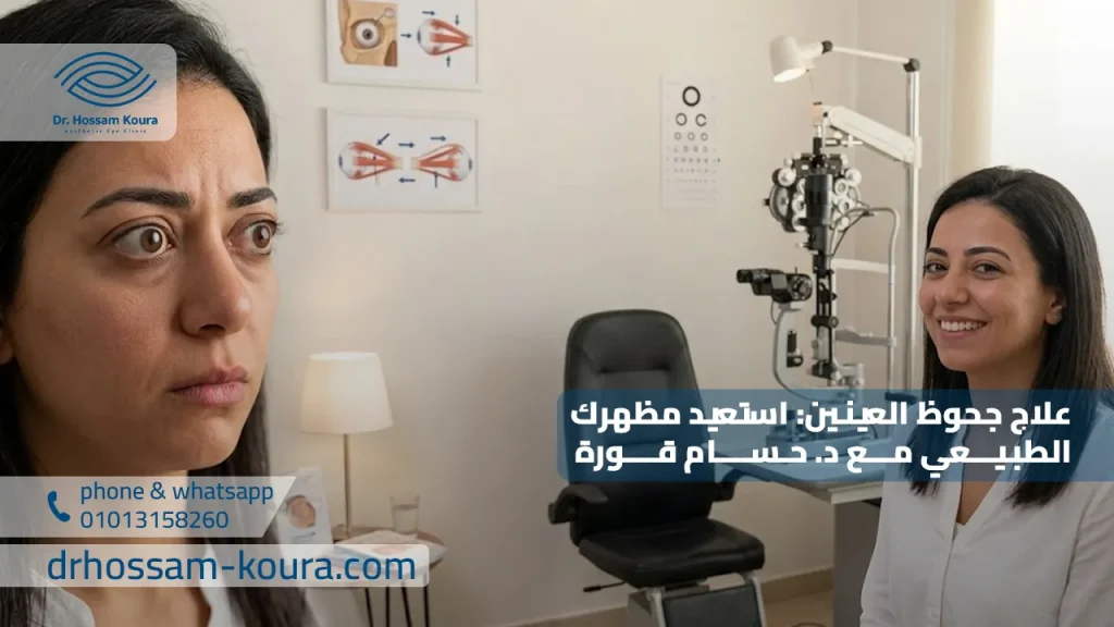 علاج جحوظ العينين: استعيد مظهرك الطبيعي مع د. حسام قورة