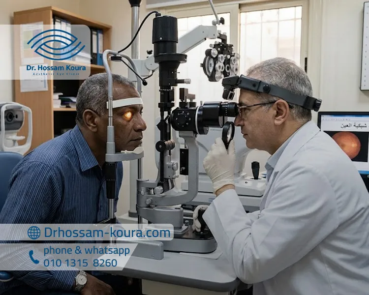 ما هي حلول تجميل مدار العين وزراعة العيون التعويضية داخل Dr. Hossam Koura Aesthetic Eye Clinic؟