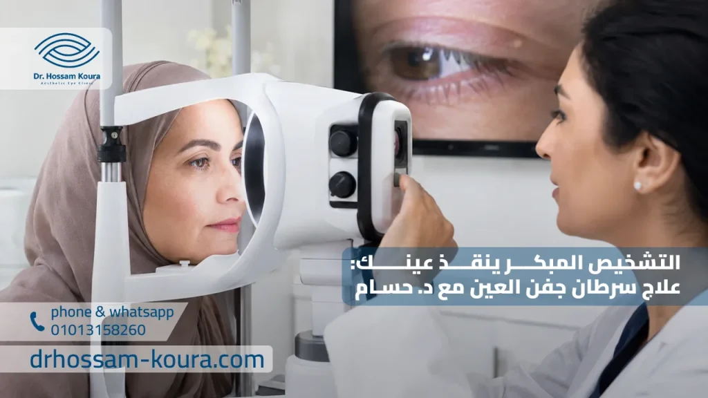 التشخيص المبكر ينقذ عينك علاج سرطان جفن العين مع د. حسام