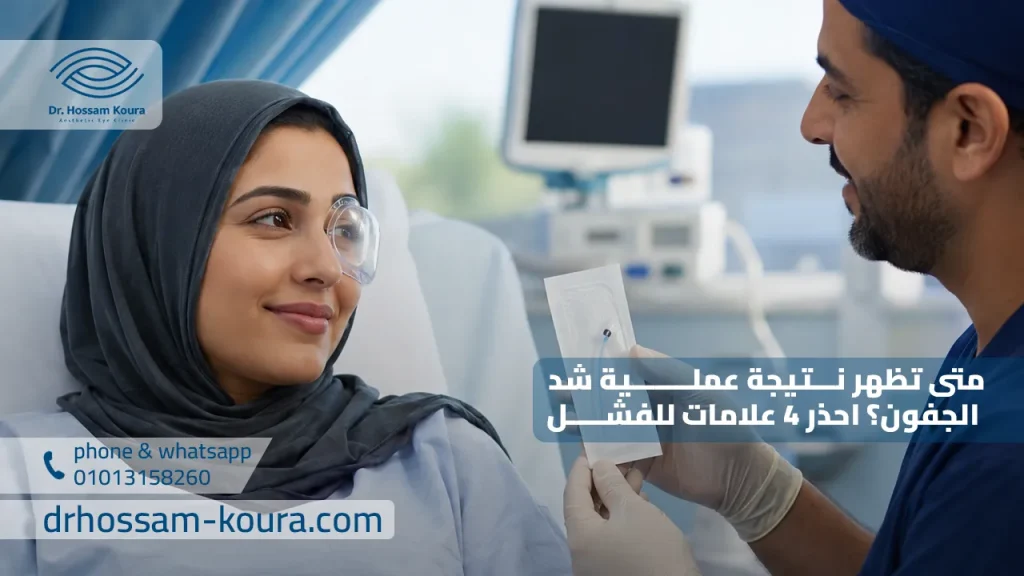 متى تظهر نتيجة عملية شد الجفون؟ احذر 4 علامات للفشل