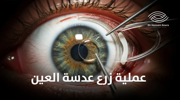 عملية زرع عدسة العين