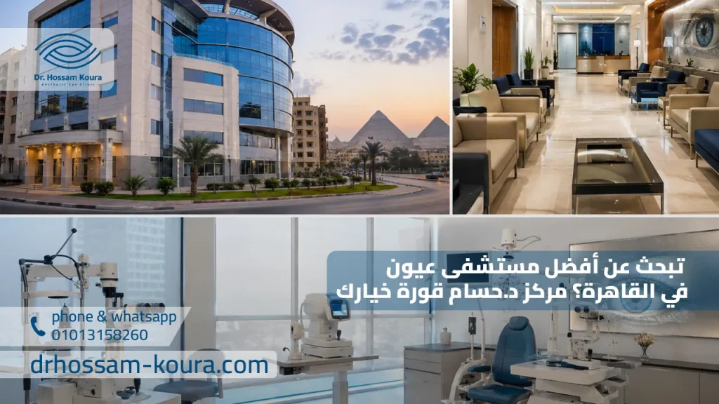 تبحث عن أفضل مستشفى عيون في القاهرة؟ مركز د.حسام قورة خيارك