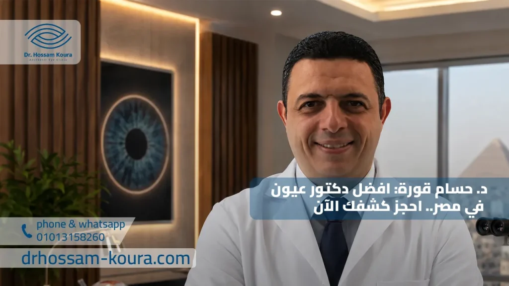 د. حسام قورة: افضل دكتور عيون في مصر.. احجز كشفك الآن