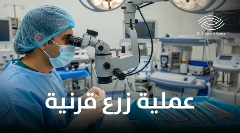 عملية زرع قرنية