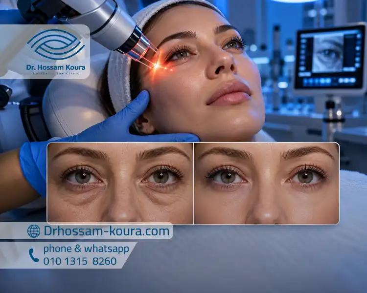 لماذا تختار إجراء تجميل محيط العين لدى Dr. Hossam Koura Aesthetic Eye Clinic؟